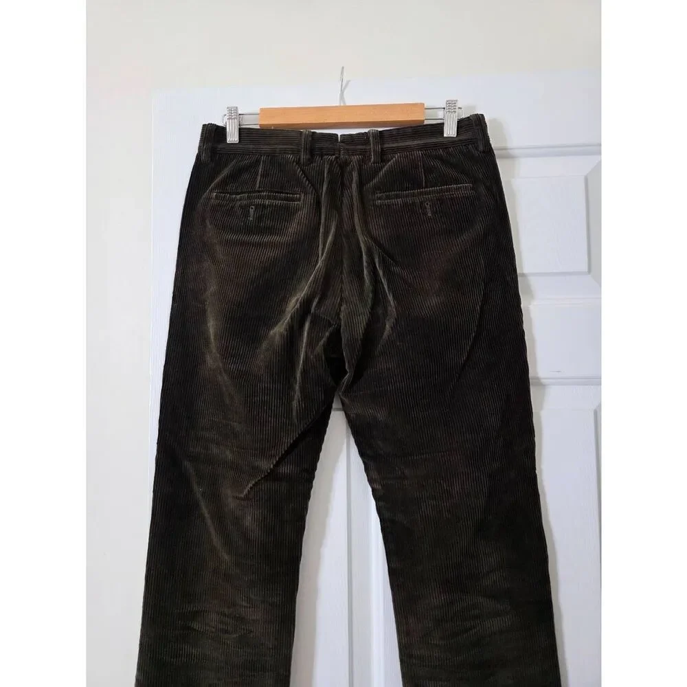 Sid Mashburn Field Pant Chocolate Corduroy 31/32 $295